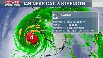 Closed Wednesday for Hurricane Ian